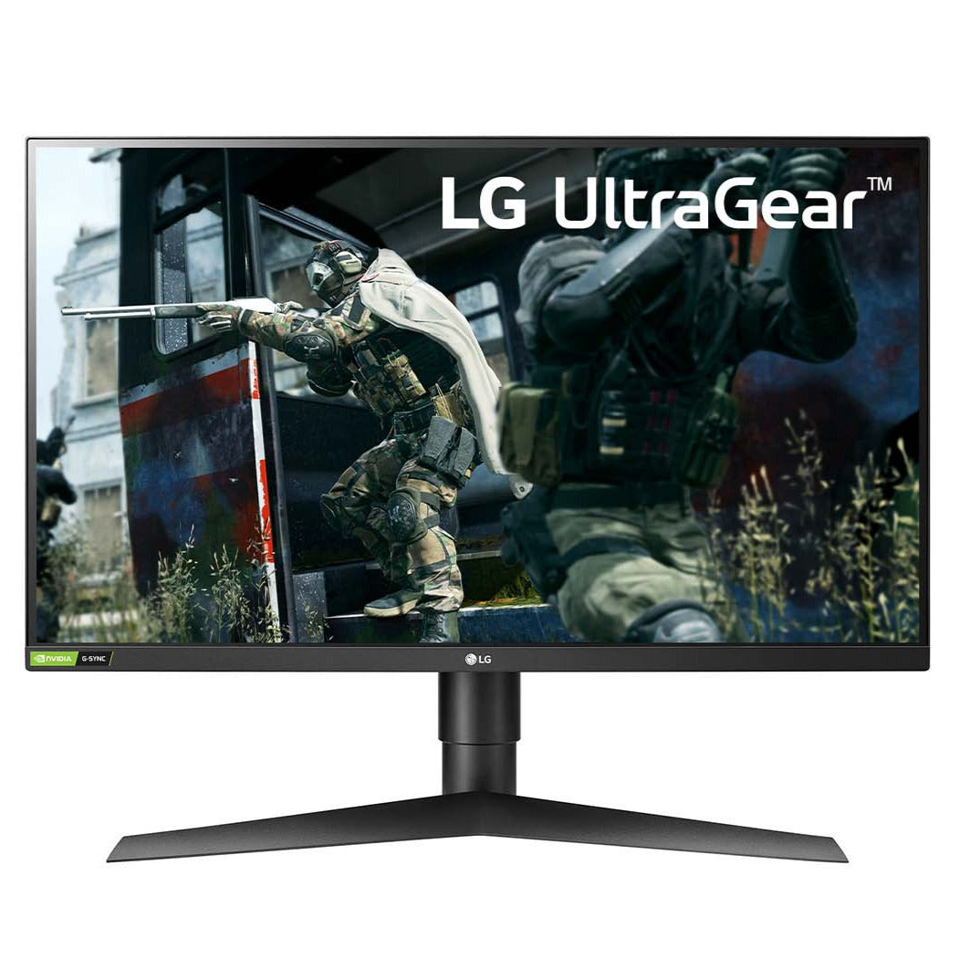 LG 27" UltraGear 2K QHD 144Hz 1ms Nano IPS Gamer Monitor cod akció jelenet, 27GL83A-B