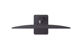 LG 24G411U-B Monitor felülnézetben talpon.