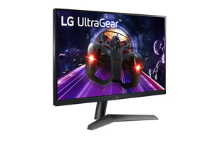 LG 24" UltraGear FHD 144Hz 1ms IPS Gamer Monitor elfordítva jobb, 24GN60R-B