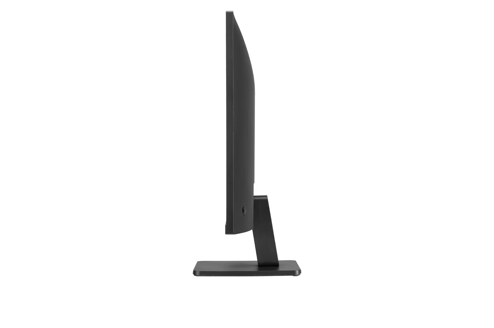 LG 24MR400-B Monitor oldalnézetben.