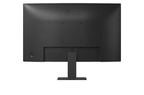 LG 24U421A-B Monitor hátulnézetben, talpon.