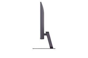 LG 27G411U-B Monitor oldalnézetben talpon.