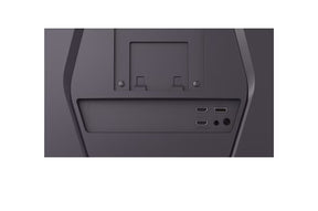 LG 27G610A-B Monitor csatlakozói és portjai.