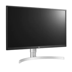 LG 27" 4K UHD IPS Paneles Monitor, előlnézet enyhén jobbra fordítva, 27UL550-W