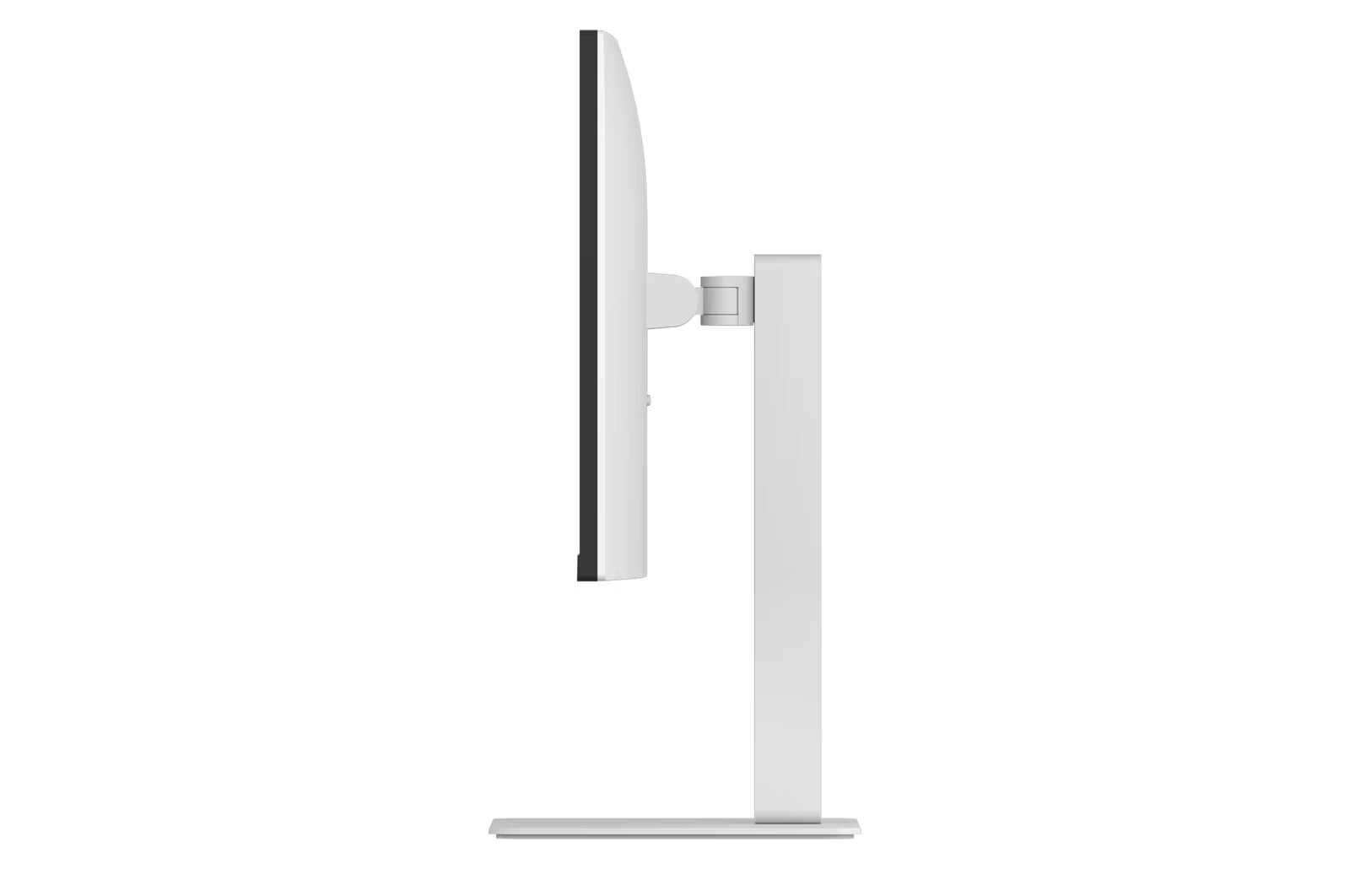 LG 27US550-W Monitor oldalnézetben. 