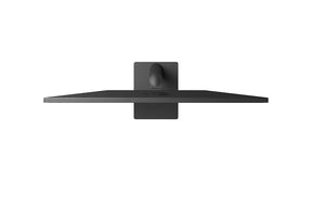 LG 29U511A-B Monitor felülnézetben, talpon.