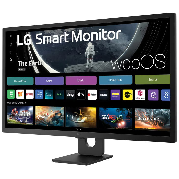 LG 32SR50F-W | 32" FHD WebOS AI Smart Monitor