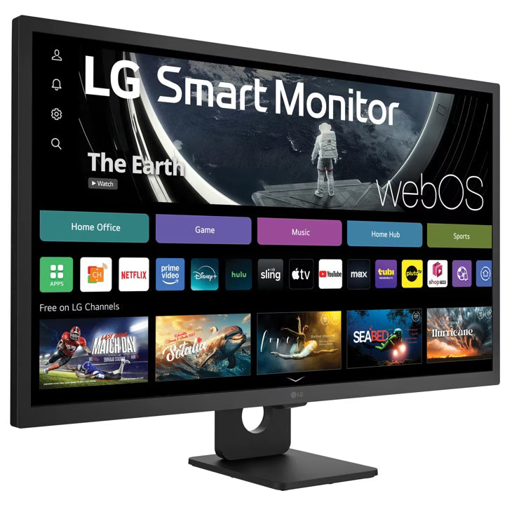 LG 32SR50F-W | 32" FHD WebOS AI Smart Monitor