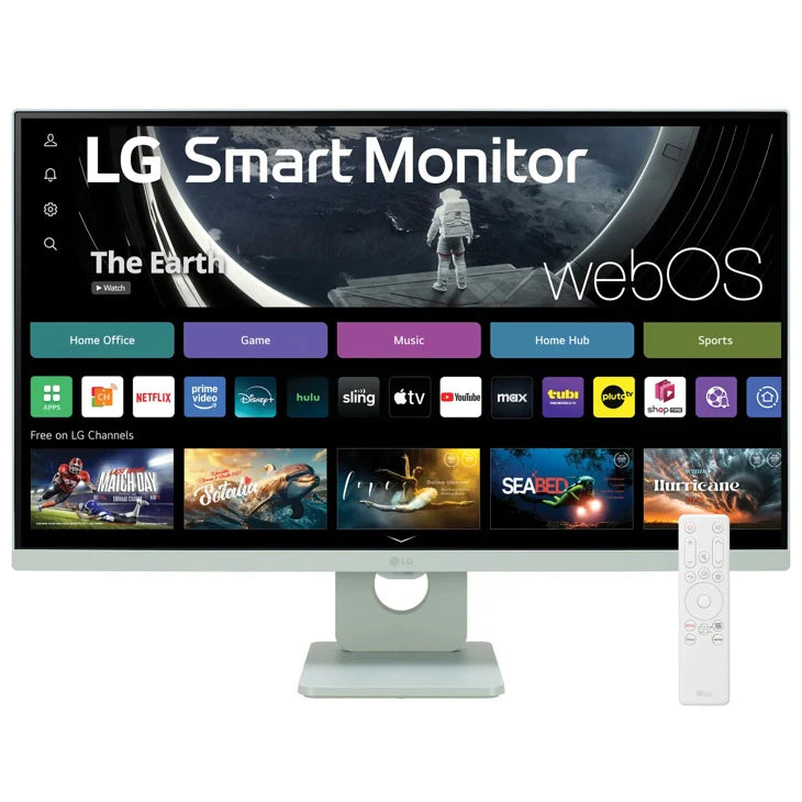 LG 32SR50F-W | 32" FHD WebOS AI Smart Monitor
