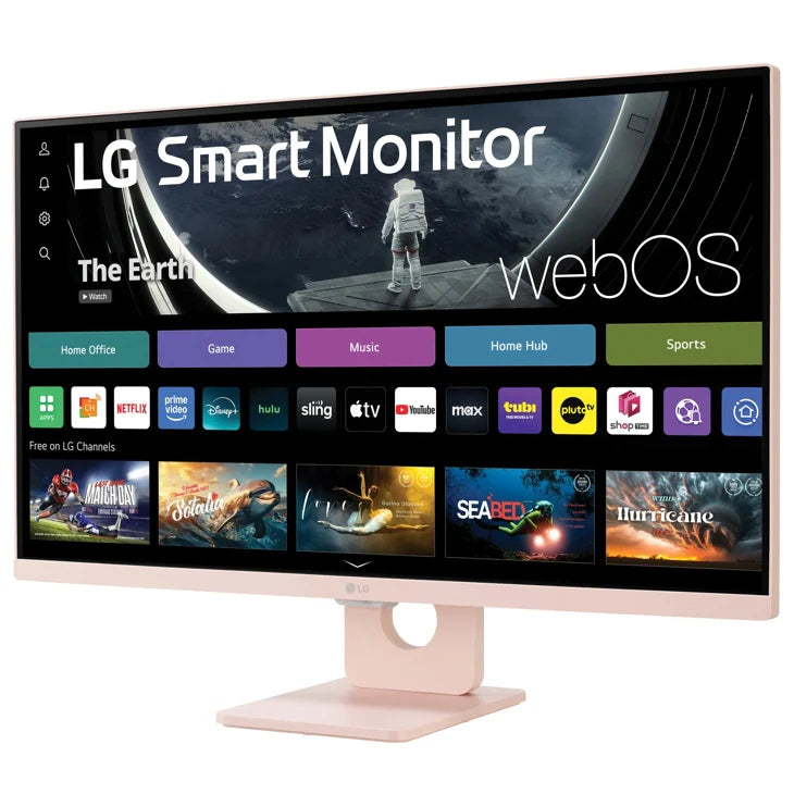 LG 32SR50F-W | 32" FHD WebOS AI Smart Monitor