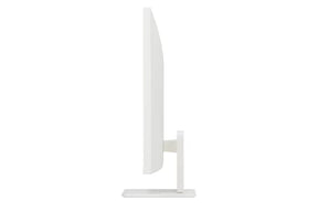 LG 32U721SA-W Monitor oldalnézetben talpon.