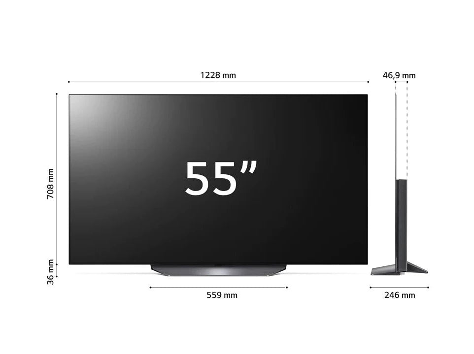 LG 55" B2 OLED | 4K HDR Smart 120Hz 1ms Gaming TV