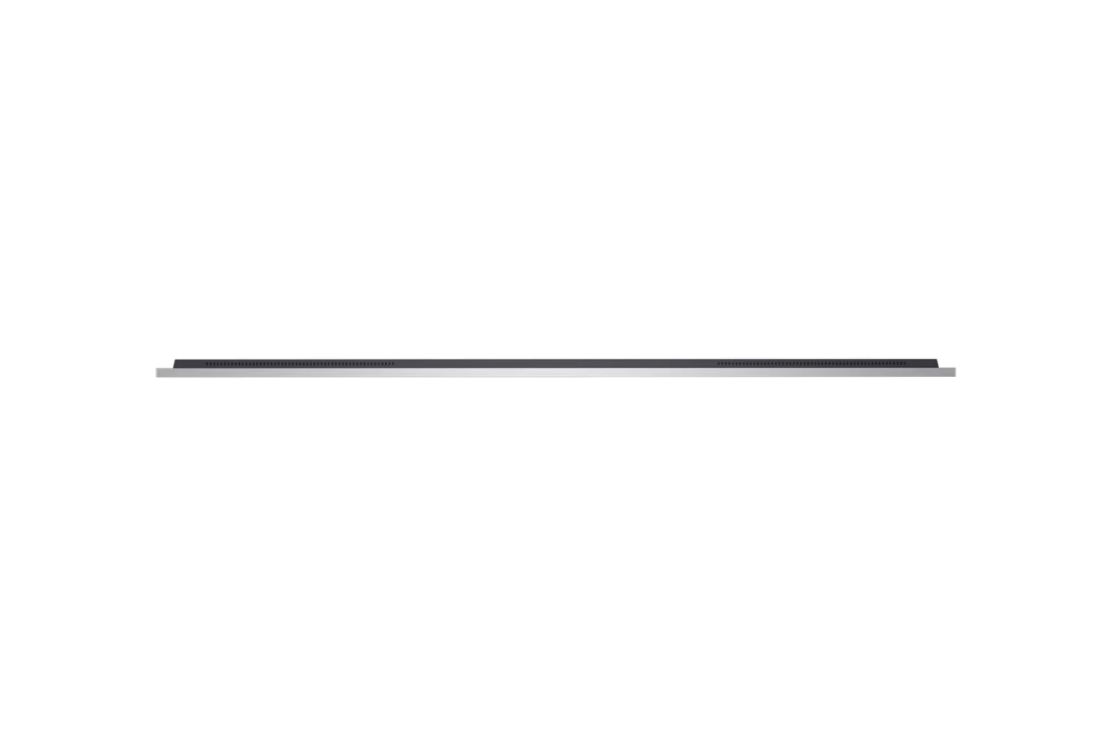 LG 55G5 OLED Televízió felülnézetben.