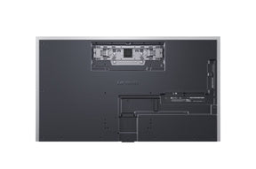 LG 65G5 OLED Televízió fali konzolos változata hátulnézetben.