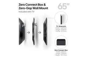 LG 65M5 oled televízió méretei mm-ben.