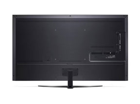 LG 65QNED863QA 4K MiniLED Gaming TV hátulnézetben, talpon.