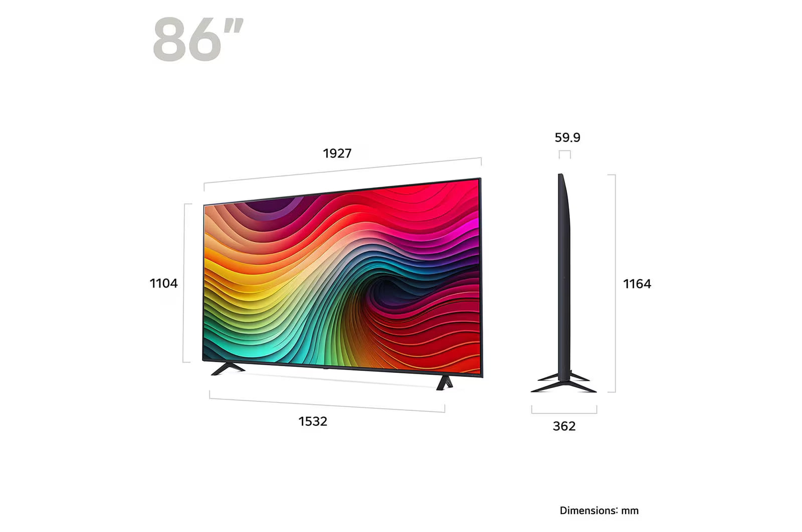 LG 86" NANO81T | 4K HDR Smart 120hz 3ms Gaming TV