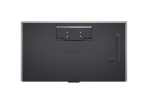 LG 97M4 OLED televízió hátulnézetben.