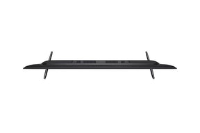 LG UA7300 szériás Smart televízió felülnézetben talpon.