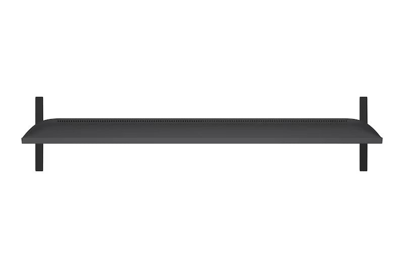 LG UA7400 szériás Smart televízió felülnézetben talpon.