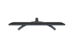 LG 75UT8100 Smart televízió felülnézetben talpon.