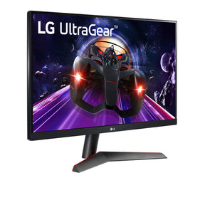 LG 24" UltraGear FHD 144Hz 1ms IPS Gamer Monitor jobbra elfordítva, 24GN600-B