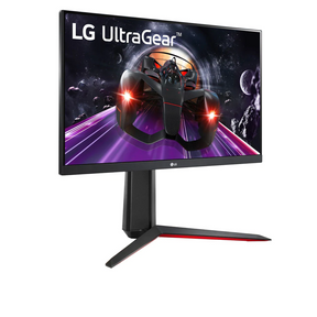 LG 24" UltraGear FHD 144Hz 1ms IPS Gamer Monitor térbeni nézet, 24GN650-B