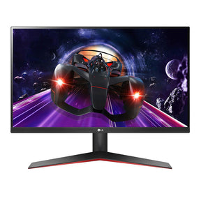 LG 24" FHD 75Hz 1ms FreeSync IPS Gamer Monitor előlnézet, 24MP60G-B