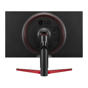 LG 27" UltraGear FHD 144Hz 1ms IPS Gamer Monitor hátlapi nézet csatlakozókkal, 27GL63T-B