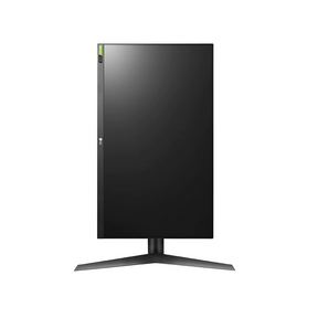 LG 27" UltraGear FHD 144Hz 1ms IPS Gamer Monitor pivot módban elforgatva, 27GL650F-B