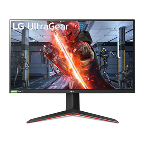 LG 27" UltraGear 2K QHD 144Hz 1ms Nano IPS Gamer Monitor előlnézet, 27GN850-B