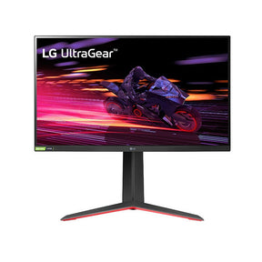 LG 27" UltraGear FHD 240Hz 1ms IPS Gamer Monitor előlnézetben, 27GP750-B
