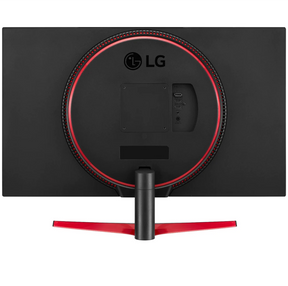 LG 32" UltraGear 2K QHD 165Hz 1ms VA Gamer Monitor hátulnézet csatlakozókkal, 32GN600-B